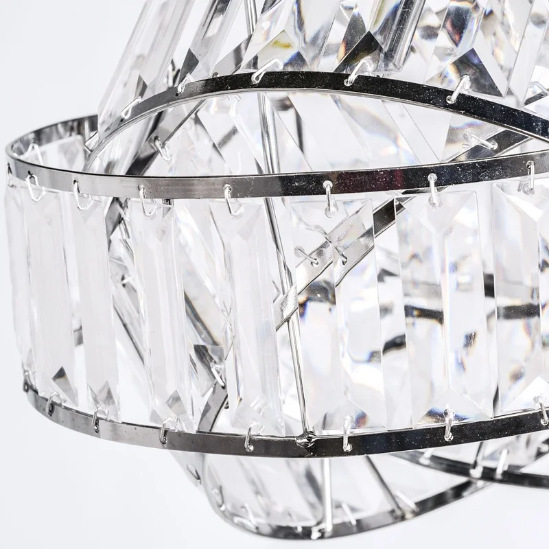 Modern ceiling lamp chandelier chrome chandelier
