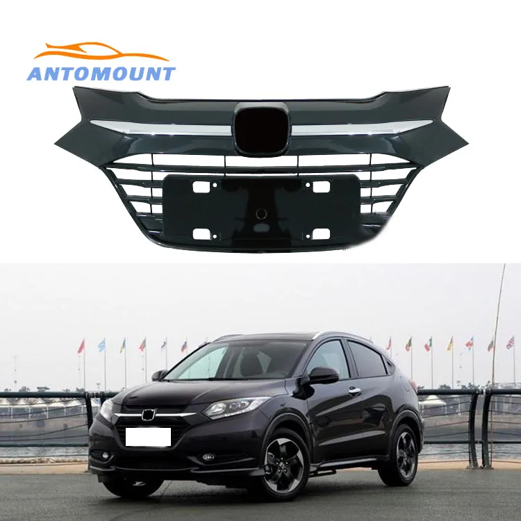 Высококачественная хромированная решетка Uda для переднего бампера Honda VEZEL