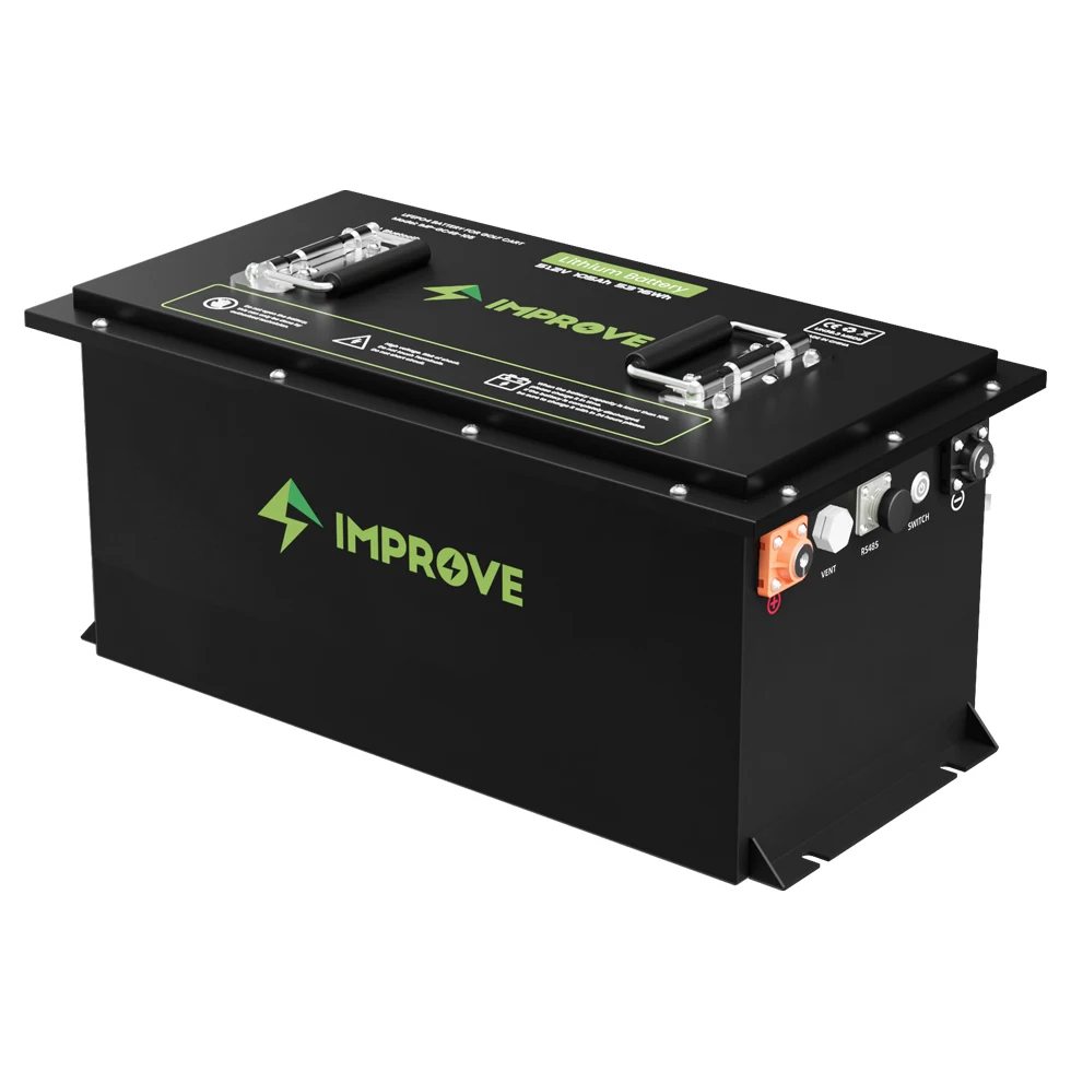 Improve 100ah 5000wh Golf Cart Battery 48v Lithium Ion Battery 12v Golf Cars Lithium Battery