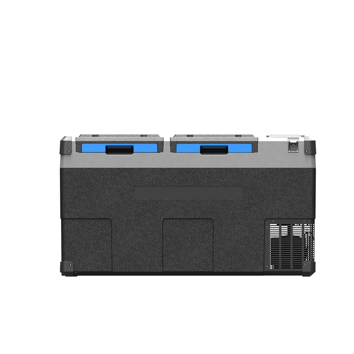 E95 Battery Powered 12v dc compressor portable 93.4L car Fridge Freezer Electric control Dual Zone Cooling camping refrigerator