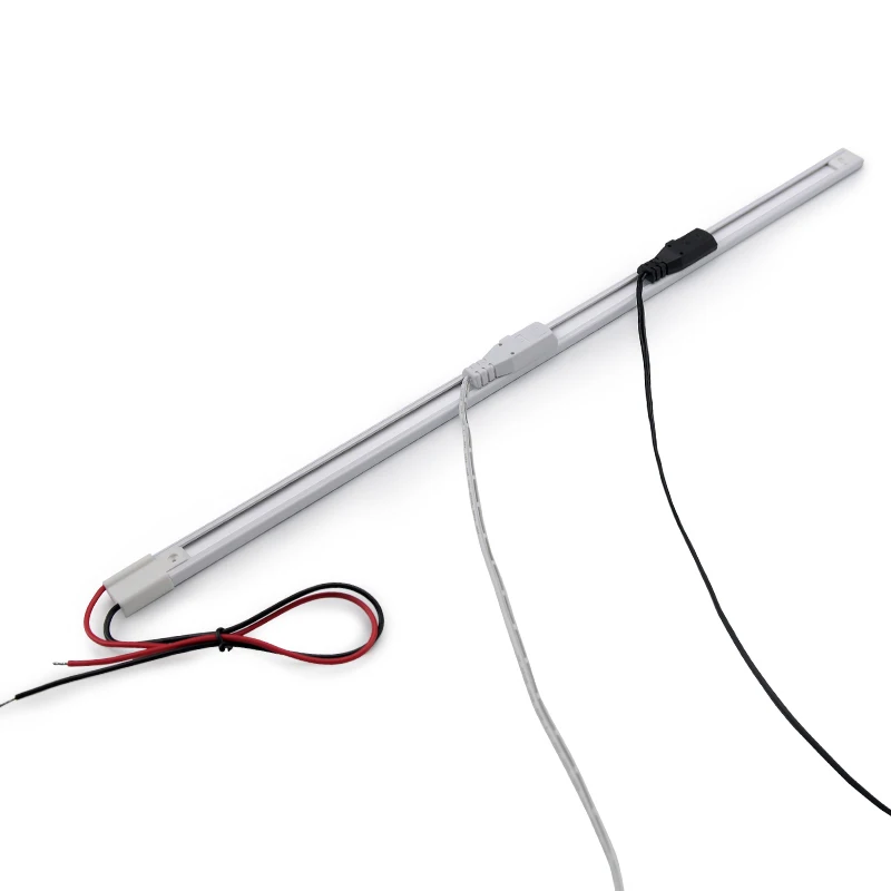 Hot Selling Quality Surface Mounting LED Light DC Power Track 12v 24v DC Power Guide Rail Cable Strip Connector DC Power Track