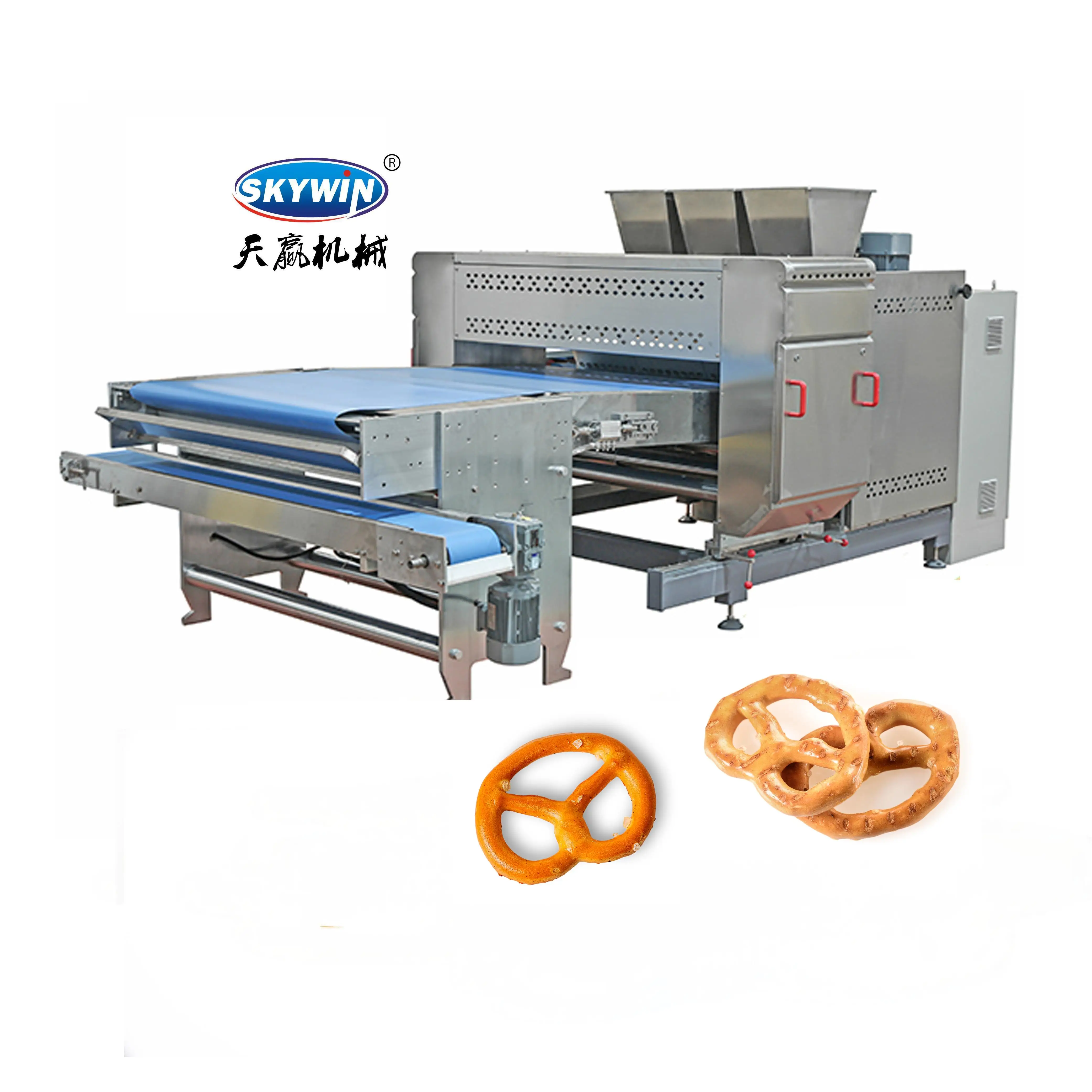 Factory Price Dough Roller Cutter Bread Stick Rolling Cutting Machine Pretzels Dough Twist Making Machine