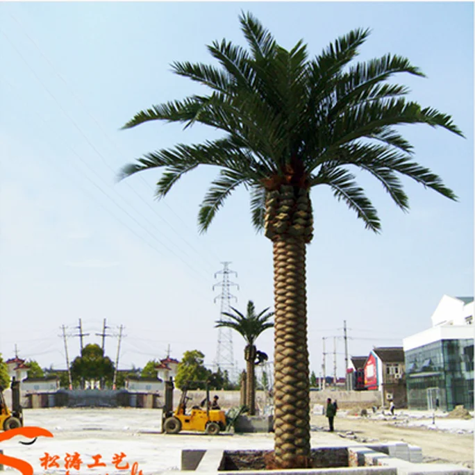 New Design Hot Sale China Manufacturer Export Artificial Palm Tree Fake Date Palm Trees For Outdoor Decoration