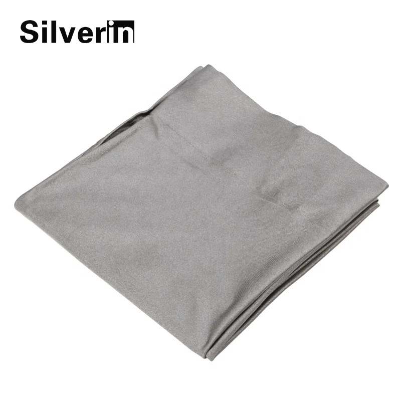 Customize Silver Fiber EMF shielding protection anti-radiation conductive curtain