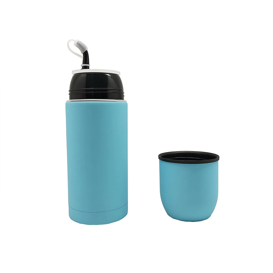 Bpa Free Wholesale Vacuum Stainless Steel 304 Yerba Mate Tea Thermos Bottle With Logo