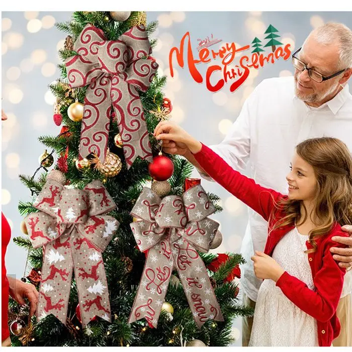 Ribbon bows for christmas tree crafting ribbon