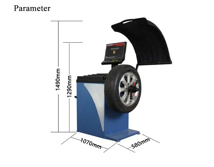 New style China best wheel balance equipment factory cheap wheel balancer machine