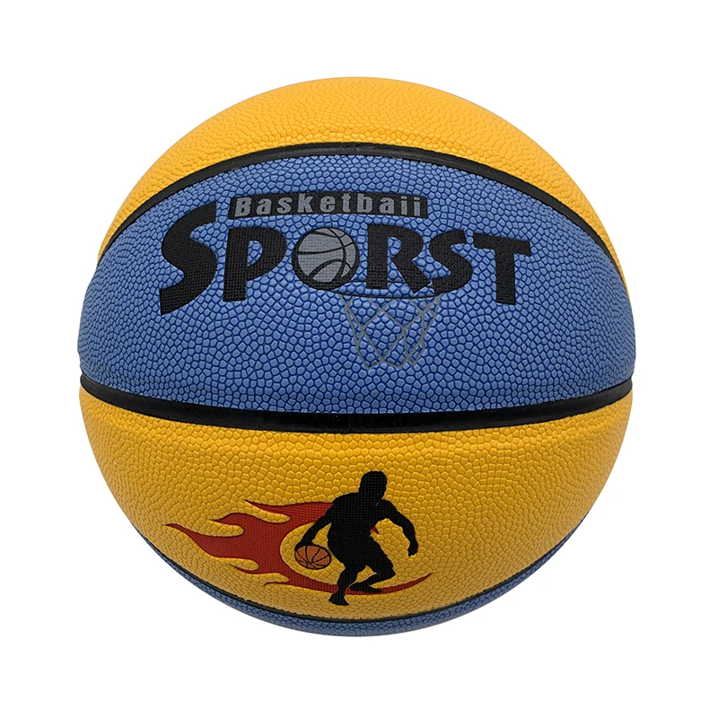 Durable Indoor Basketball Hygroscopic PU Basketball Match Ball Size 7 Basketball For Training