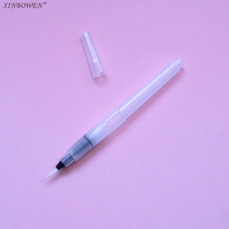 Xinbowen single water brush pen pointed nylon water storage soft brush has SML number