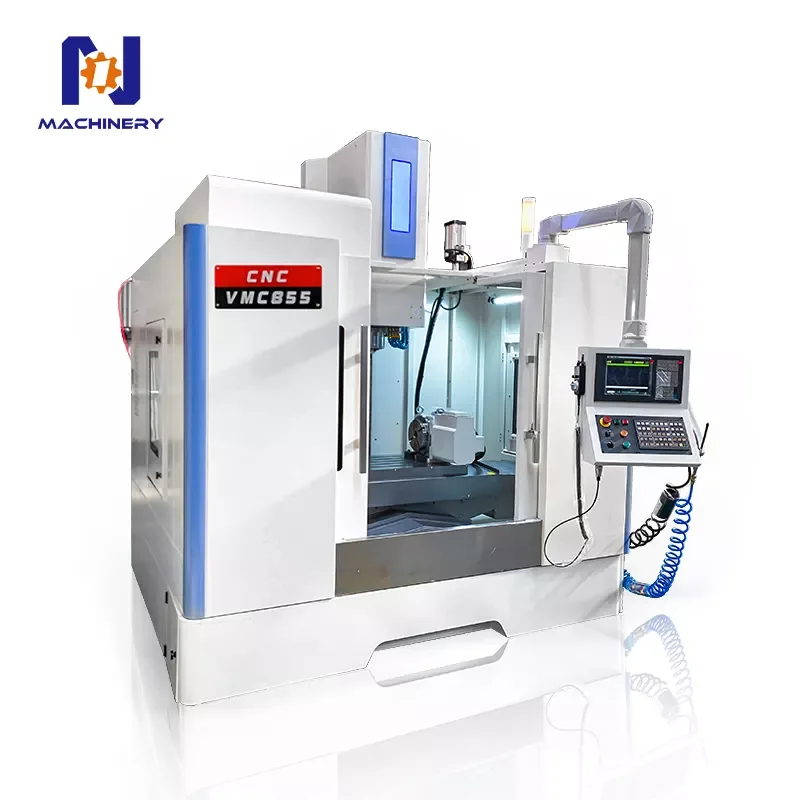 Milling Vertical Machine Cnc 5 Axis VMC855  Milling Machine Max Travel Key Motor Power