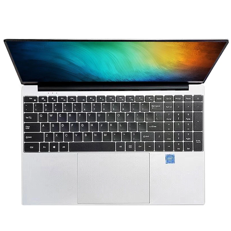 15.6 inch Laptop Computer Intel J4105 Quad Core 8GB RAM 128GB SSD 1920*1080 IPS Screen Win 11 Netbook