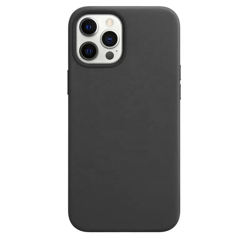 2020 New magnetic wireless chargers back cover for iPhone 13 12 Pro max for maggsafe PU leather phone case