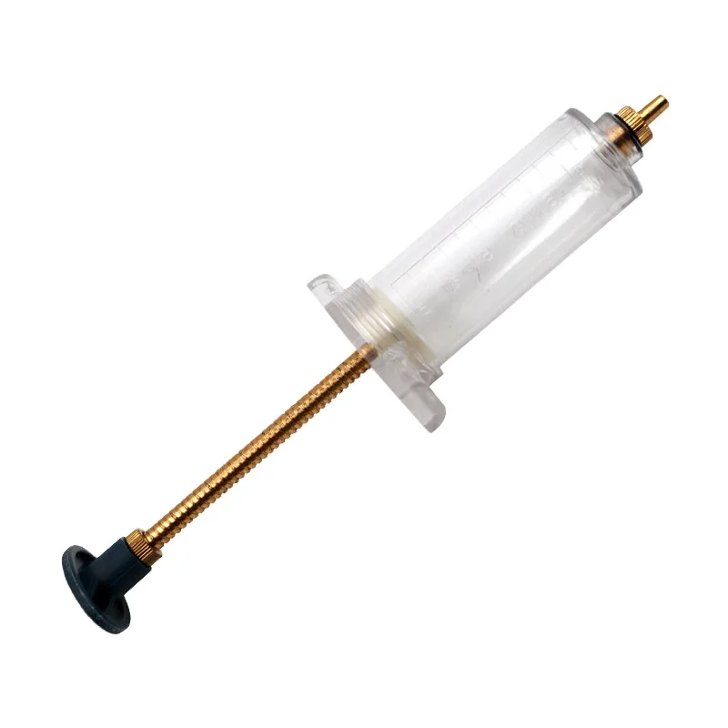 Wholesale Price Automatic 50ml Plastic Steel Veterinary Vaccination Syringe High Quality Vet Vaccine Injection