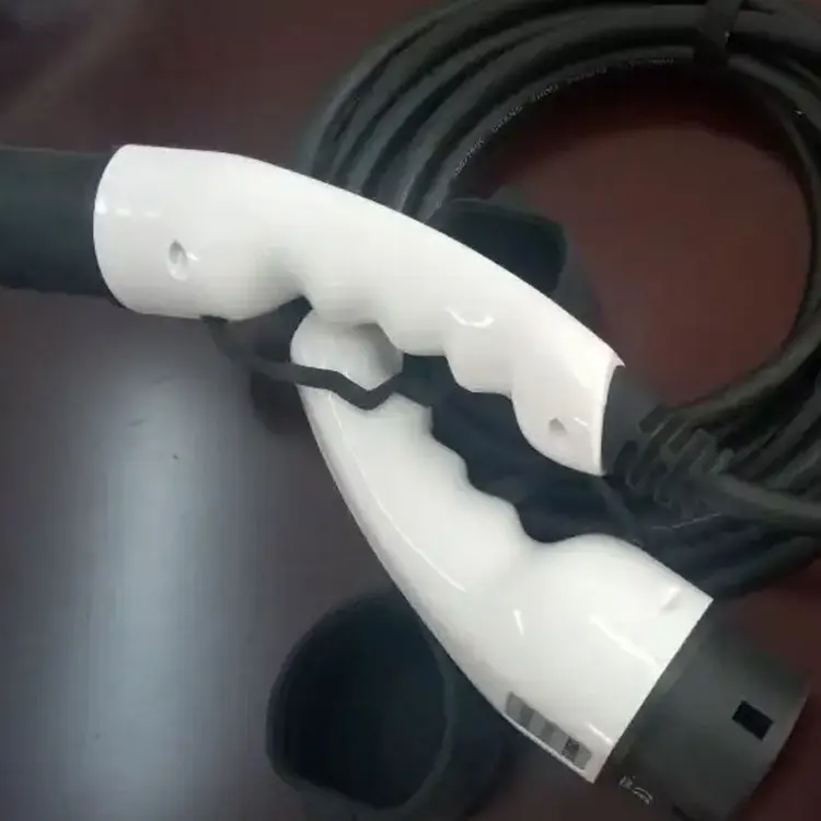 EV IEC 62196 -2 type 2 waterproof male  female cable plug connector