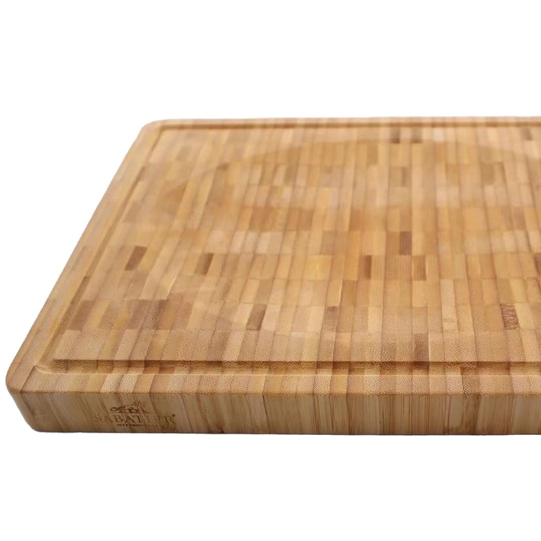 Органическая большая разделочная доска из бамбука