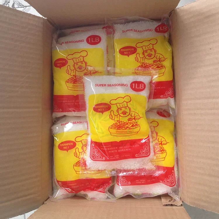 Wholesale 99% Small Bag 250g 454g 500g 20 30 40 60 80 100 mesh MSG Monosodium Glutamate