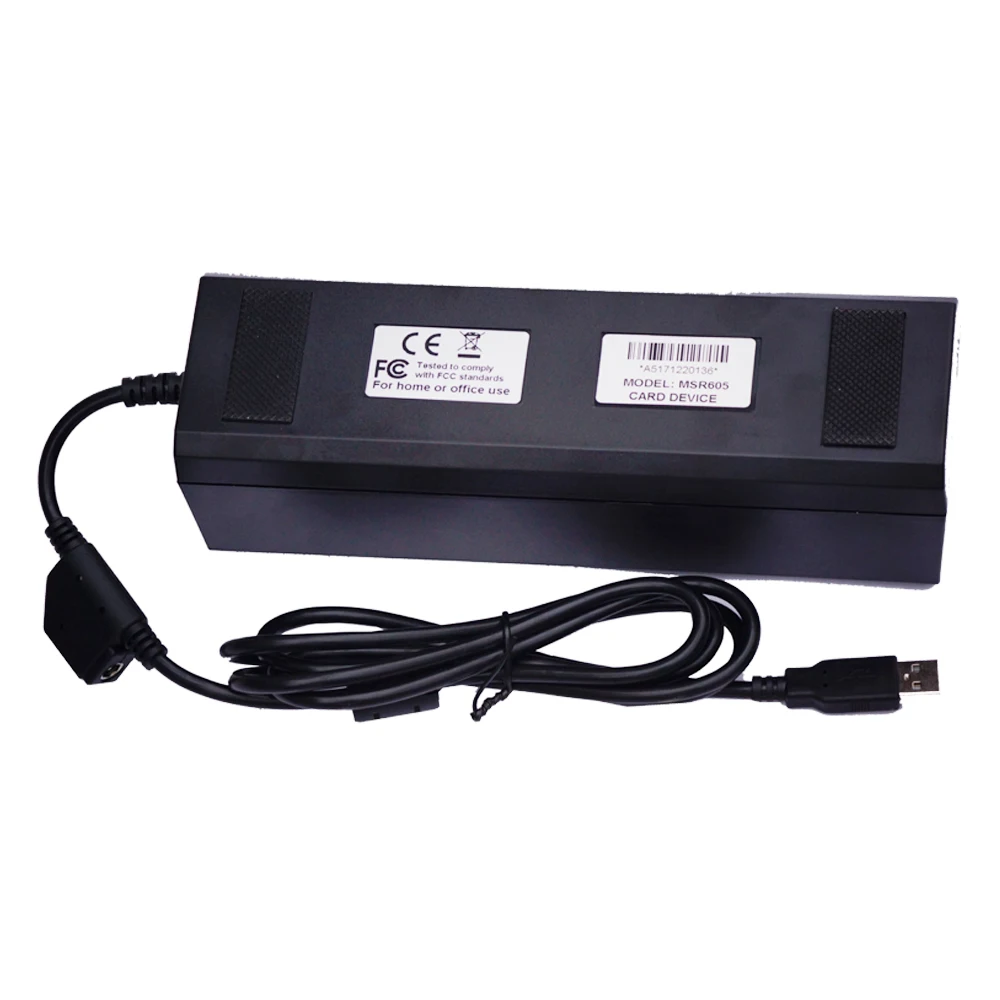 high quality 3 tracks magnetic stripe card reader write encoder MSR 605/605X