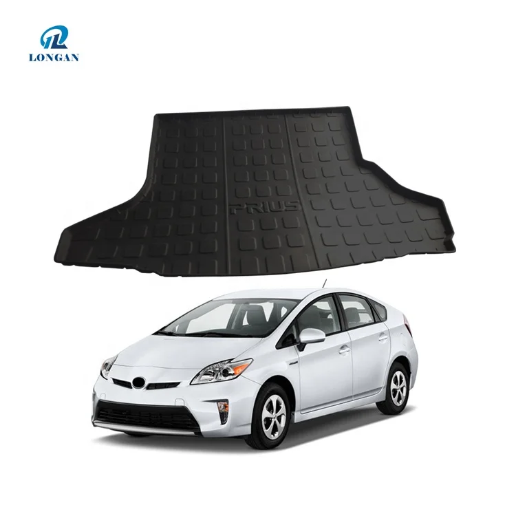 Wholesale TPE Plastic Black Car Rear Trunk Mat cheap Car boot mat for prius