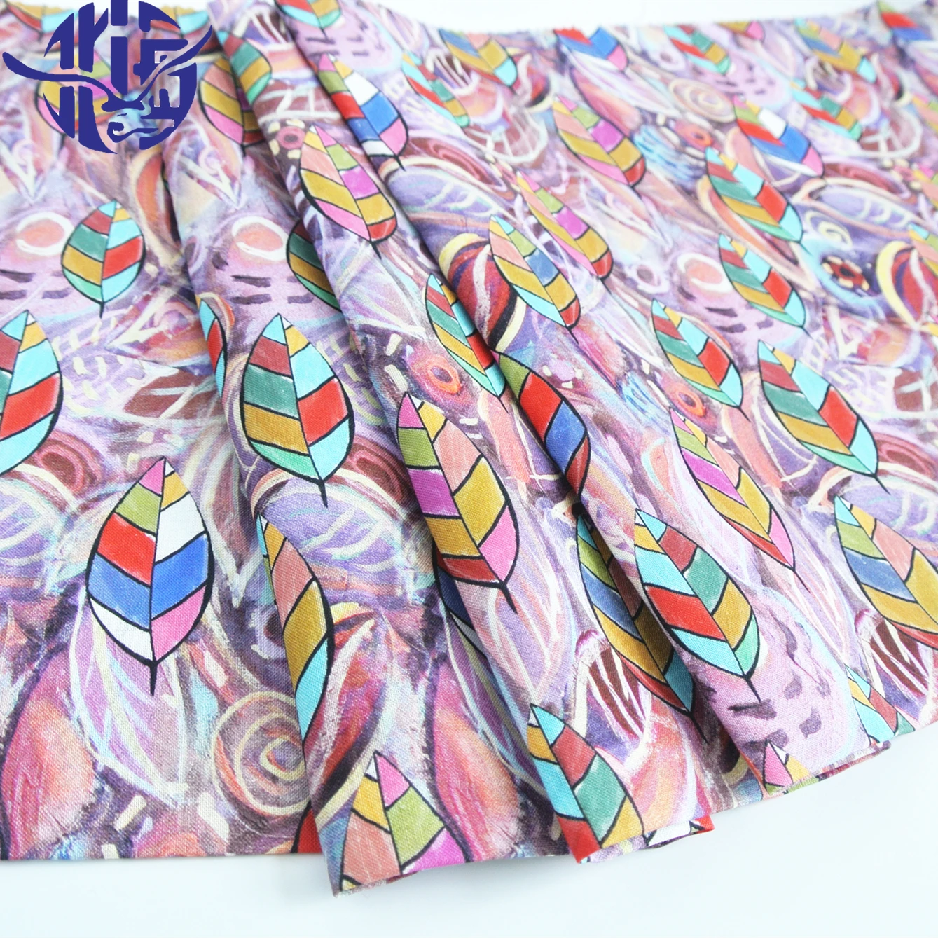 
High Quality Organic 100 Ramie Digital Printed Breathable Linen Fabric For Clothing 