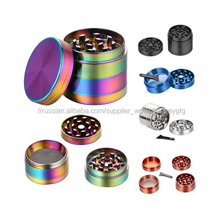 4 слоя ручной Muller травы специй сорняк шлифовальные станки, дым табака дробилка шлифовальные подарочные наборы