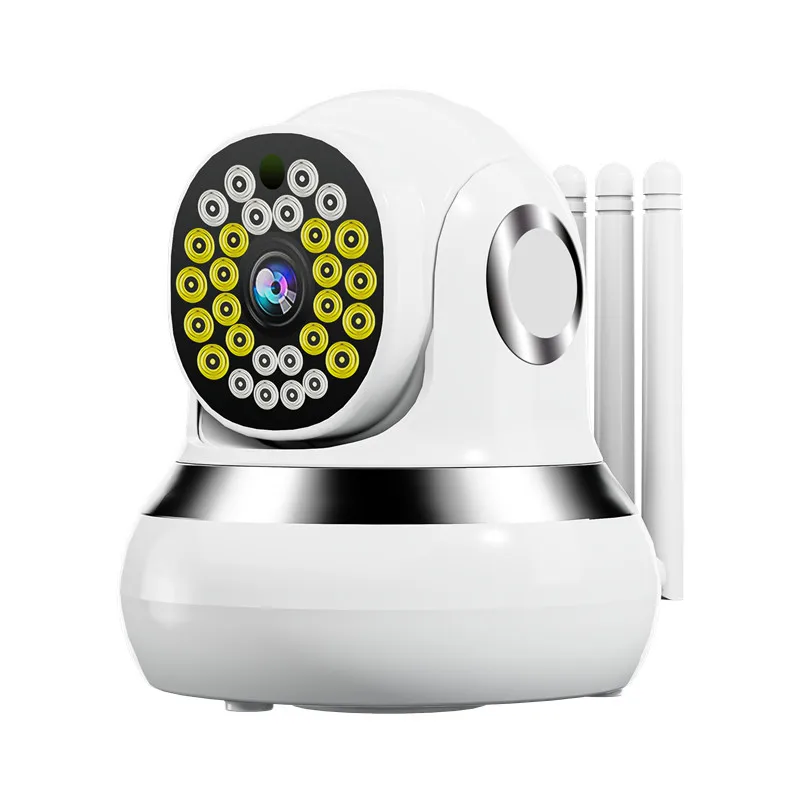 indoor 360degree Smart IP Camera 720P Home Security Camera with 2-Way Audio Night Vision  For Home Security