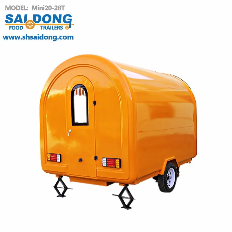 Wholesale Price hot selling food cart Australian standard concession mobile food cart trailer