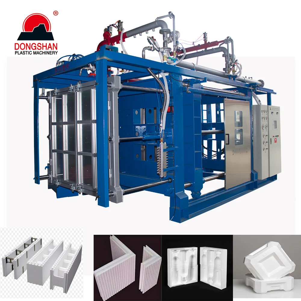 China Hot sale AutoEPS FOAM PRODUCTION LINE for styrofoam food fruit box ICF block moulding equipment