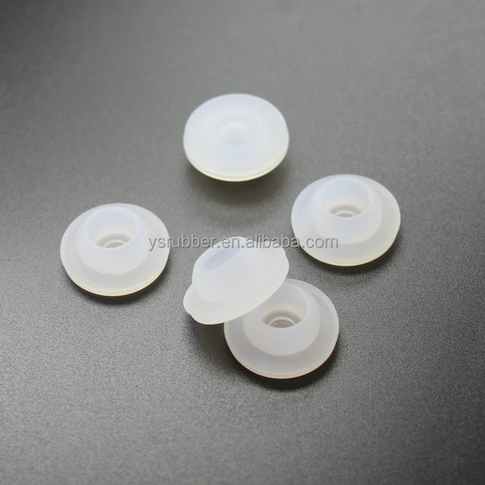 34MM Coated Sterile Rubber Closure Soft Pharmaceutical Serum Bottle Stopper