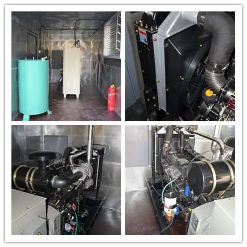 Container type 100KW Diesel generator for Russia market