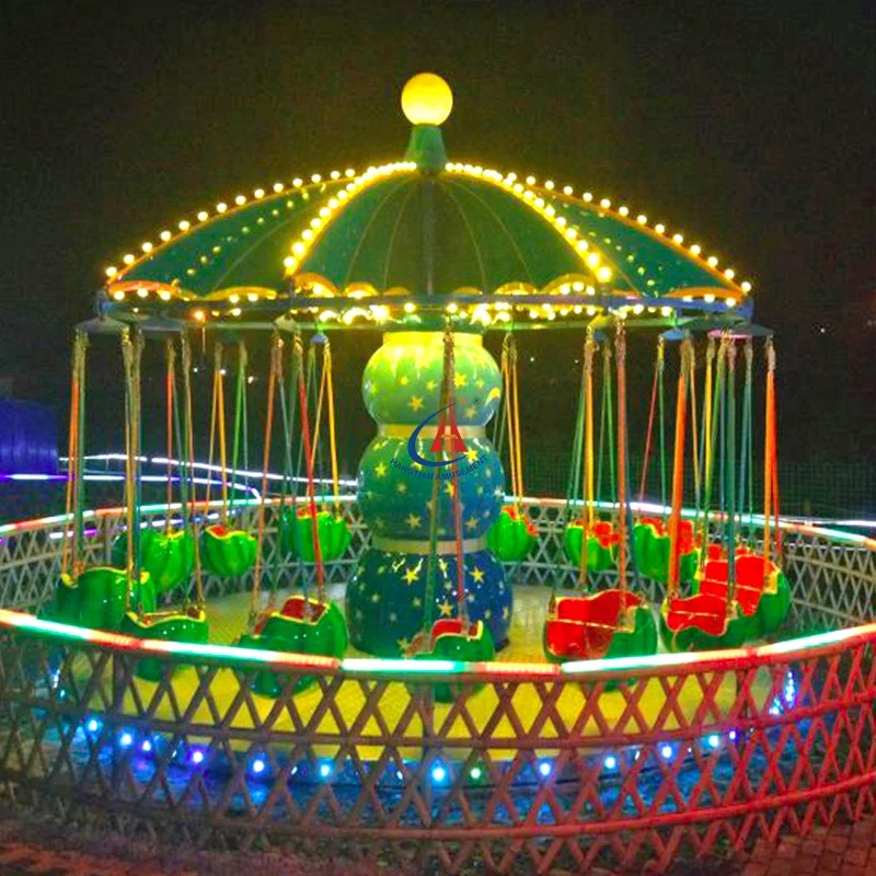 24 Seats High Quality Factory Supply Rides Amusement Park Equipment Product Flying Chair Amusement Machine