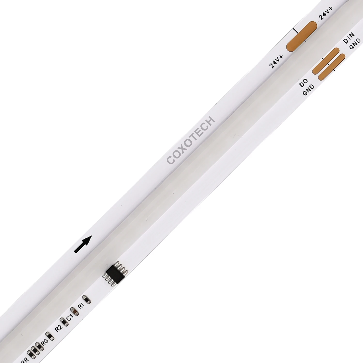 S5000 720leds Digital 12mm Wide Dc24v Digital COB Led Strip Light COXO