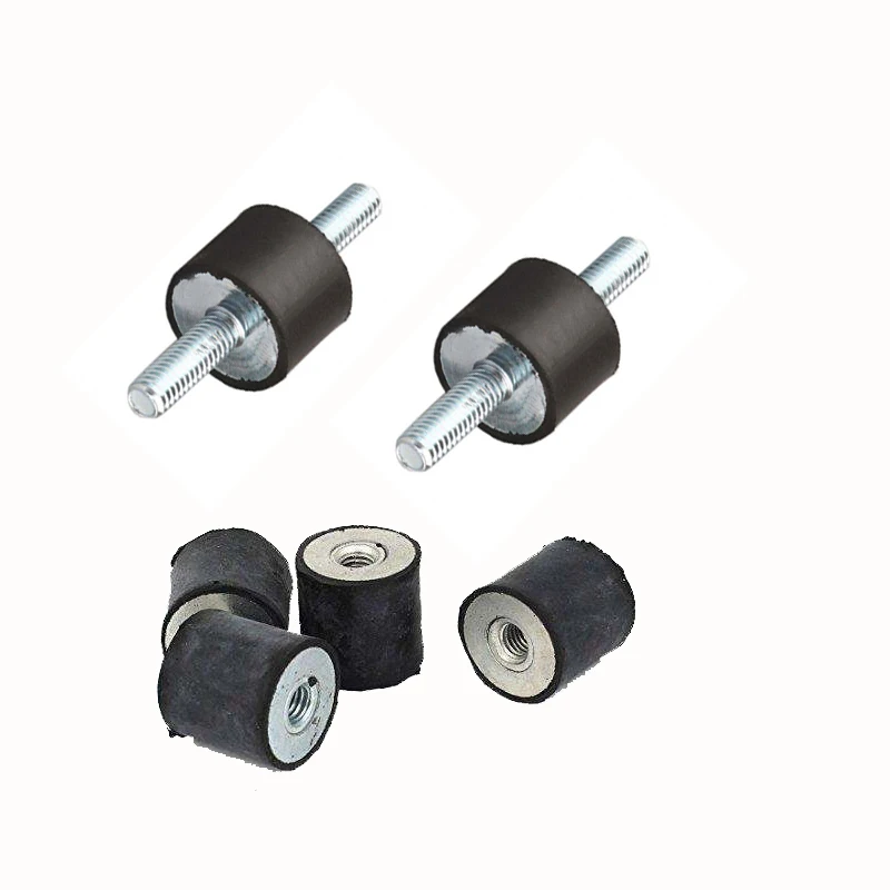 China Factory High Quality Rubber Threaded Buffer Rubber Bracket Shock Absorber Foot