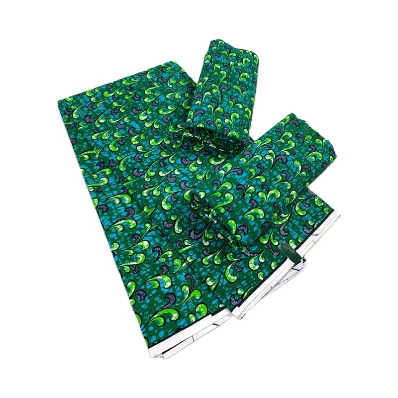 Real Wax African Fabric cotton wax Women Fabric For Sewing Clothes