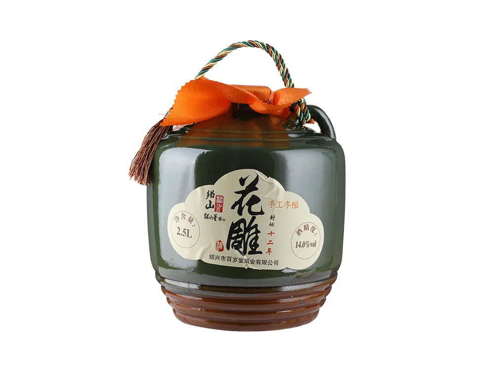 Shaoxing traditional yellow rice wine Saualpe 12-year-old flower rice wine 2500 * 3 can be customized