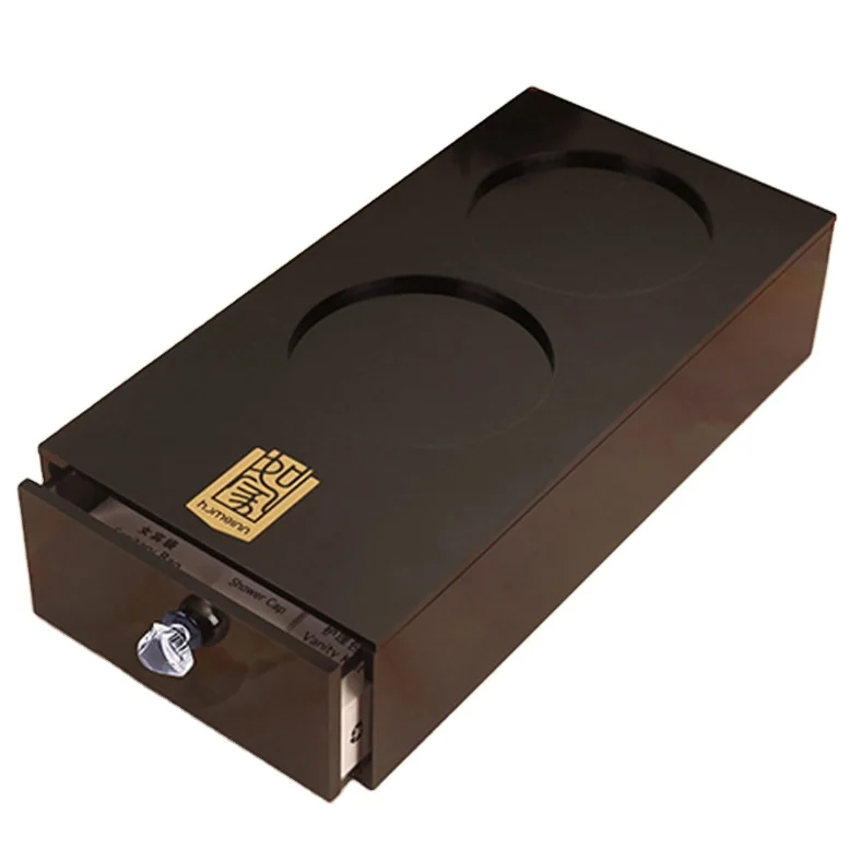 
Manufacturer customized acrylic toothpaste mouthwash box washing Disposable goods hotel organizer storage drawer box 