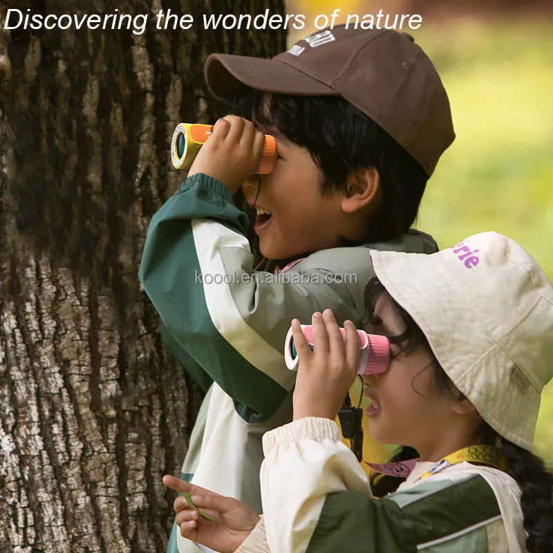 K57 8x Magnifying Kids Science Gifts Educational Toy Telescope LED Flashlight Astronaut Space Toys