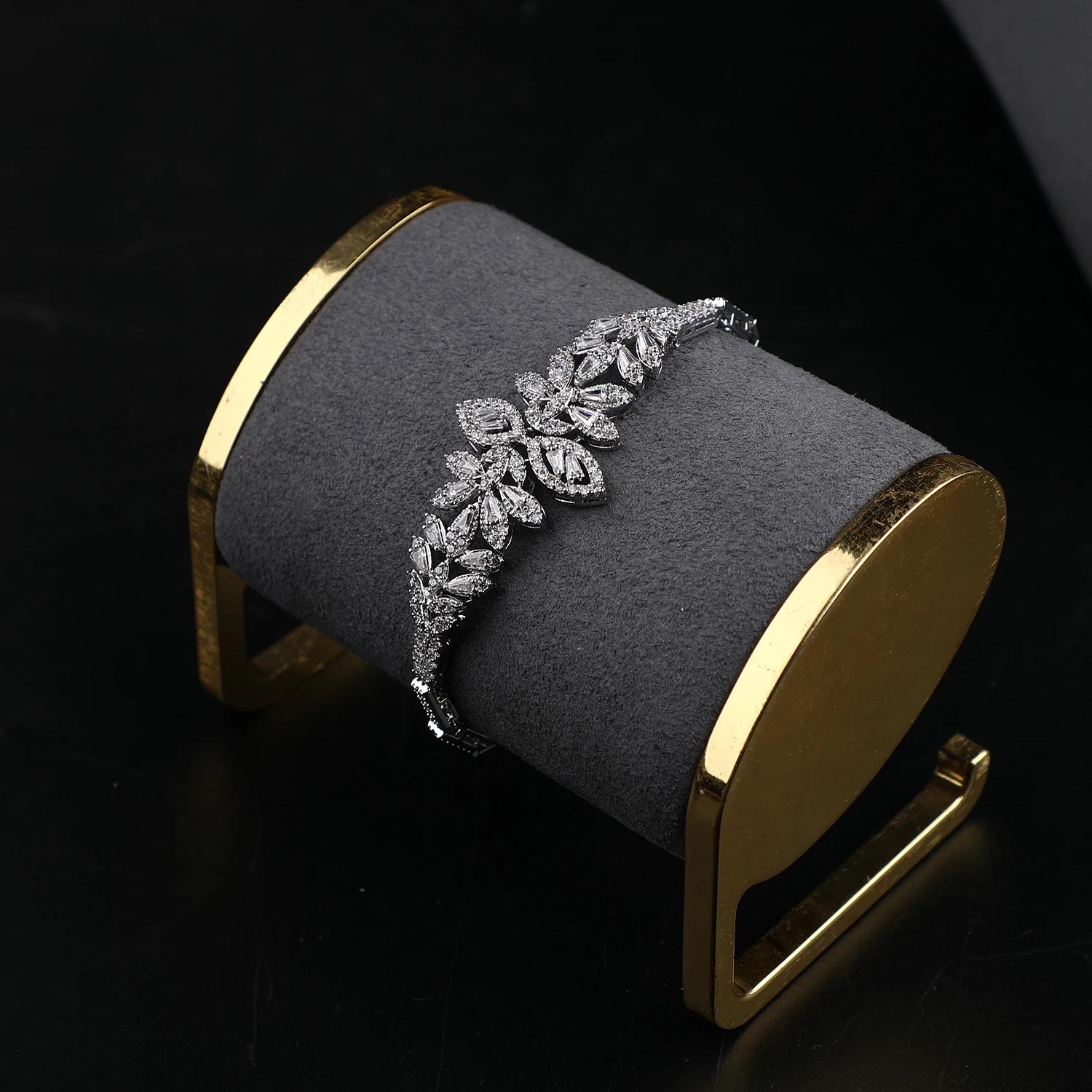 AAA Cubic Zirconia Luxury Necklace Set Jewelry Dubai Nigeria Fashion Saudi Arabia Wedding accessories Bridal Jewelry Set