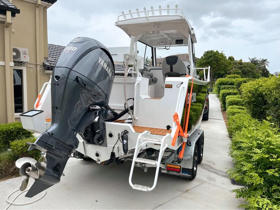 6.25m 20.5ft Superior Quality Offshore Cruising Yacht Aluminum Fishing Boat With Motor Center Console