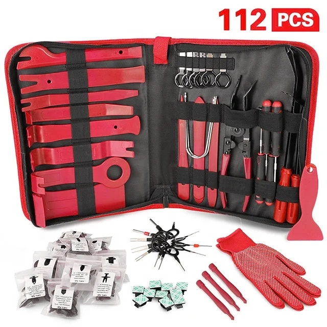 Panel trim dash audio car trim removal tool set