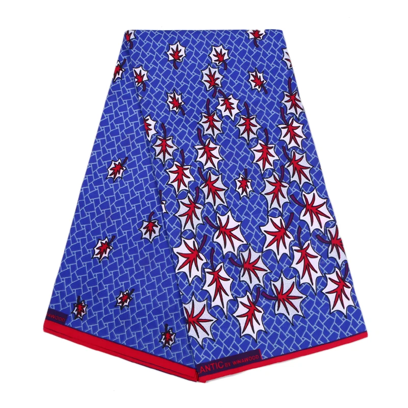 Soft hand feel polyester african wax prints fabric ankara for african headwraps