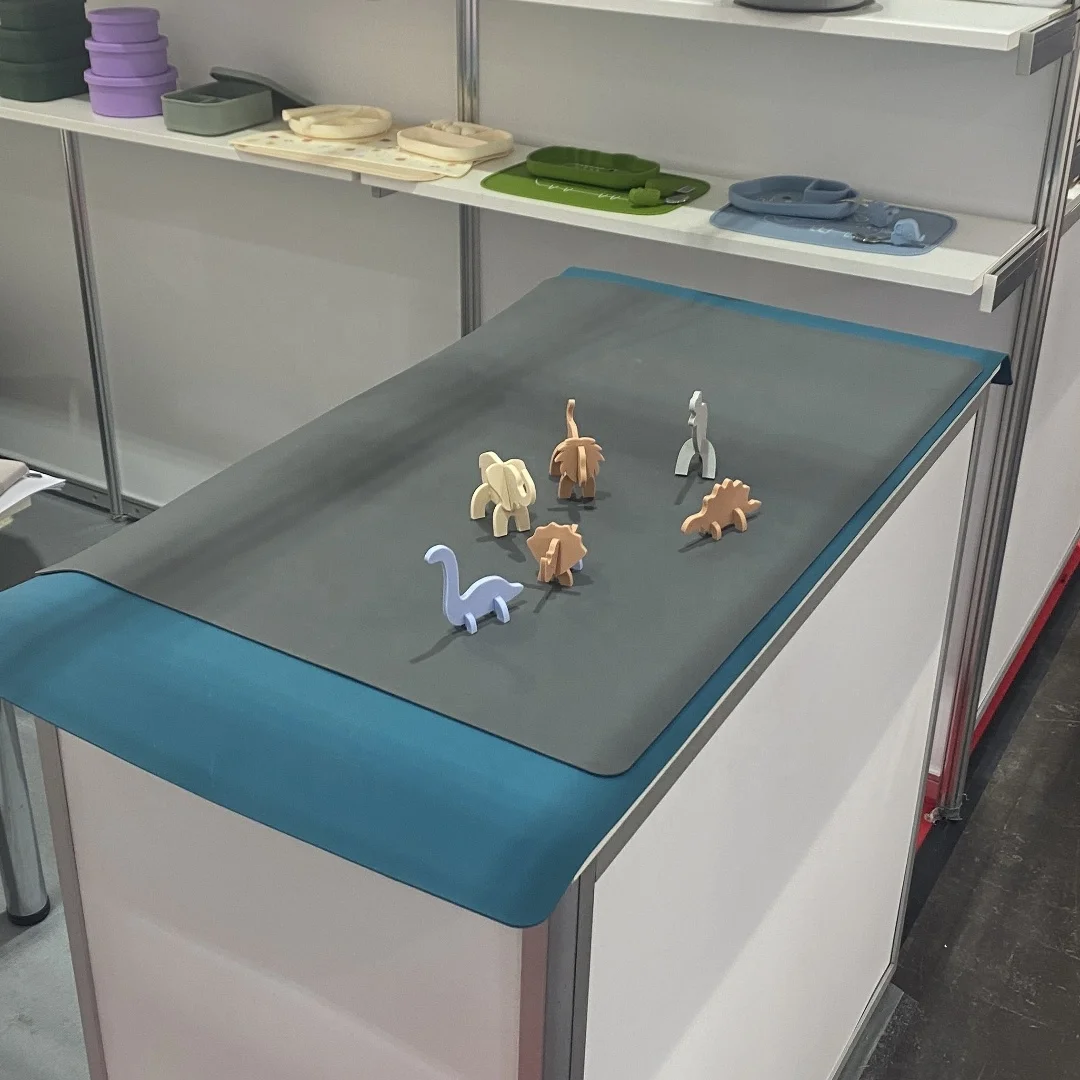 Silicone Table Placemat Reusable Operation Mat Eco Friendly Big Size Silicone Kitchen Table Place Mat