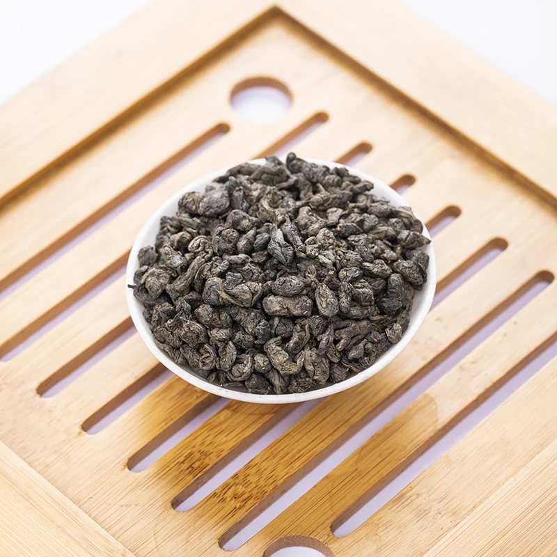 wholesale China gunpowder 3505 green tea factory price 3505A high grade 3505AAA  gunpowder 3505B