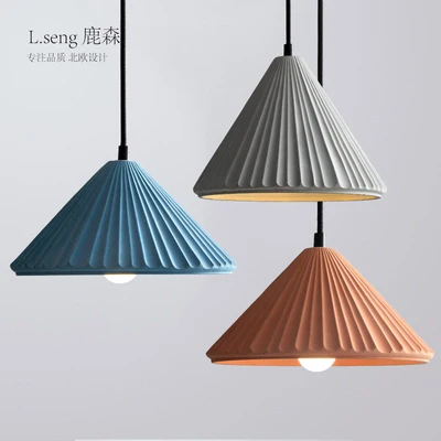 2020 Amazon explosionIndustrial wind  terrazzo multi-color home decoration lighting cafe kitchen hanging line lamps