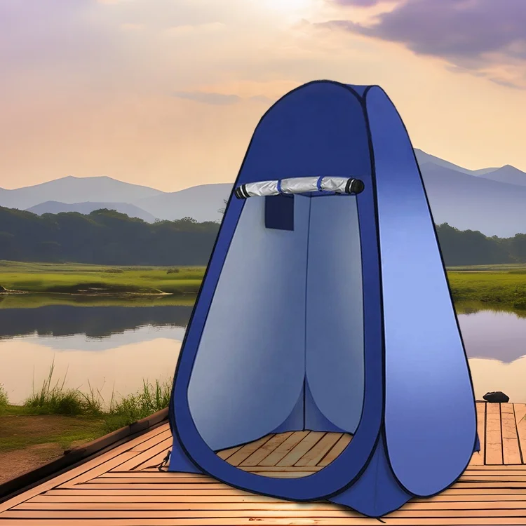 Collapsible Restroom Tent Portable Trailer Toilet And Shower Tent Foldable Toilet And Shower Facilities Shelter