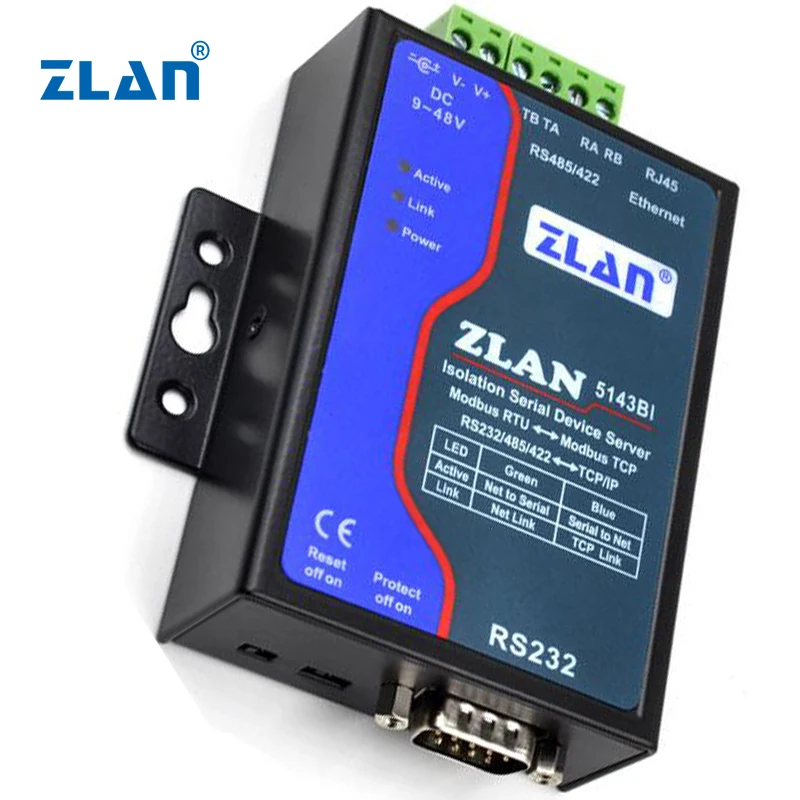 RS232/422/485 для Ethernet IOT Modbus RTU к серверу последовательного порта