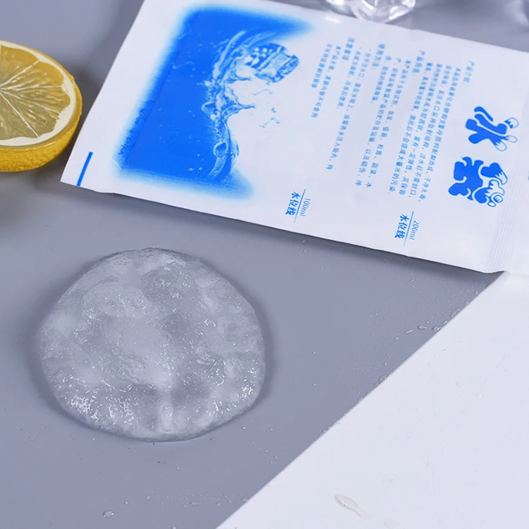 Экологичный многоразовый пакет для льда Доставка еды гелевый охлаждающий