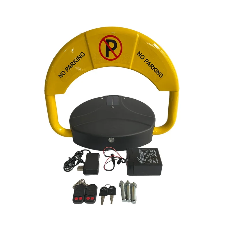 Ce Certificate Private Car Solar Barrier Factory Price Automatic Remote Control Parking Lock