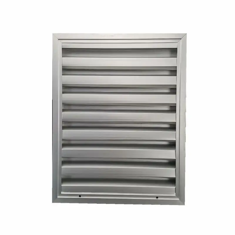 Hot Sale Extruded Aluminum Sunshade Louver Air Vent For Energy Storage Container
