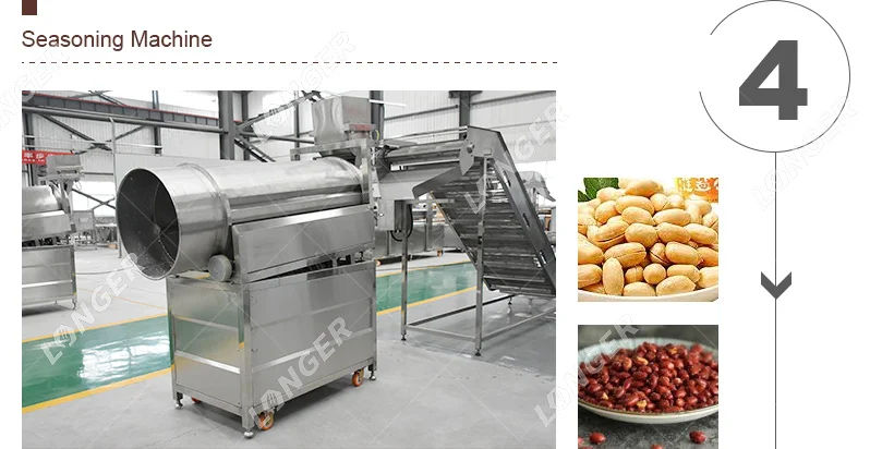 Industrial Electric Fryer Peanut Kaju Frying Machine Green Pea Frying Machine