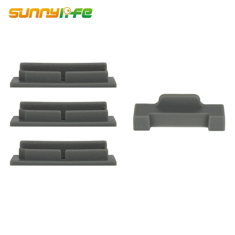 4 шт./компл. Drone средства ухода за кожей и батарея зарядки порты и разъёмы протектор для DJI Мавик AIR